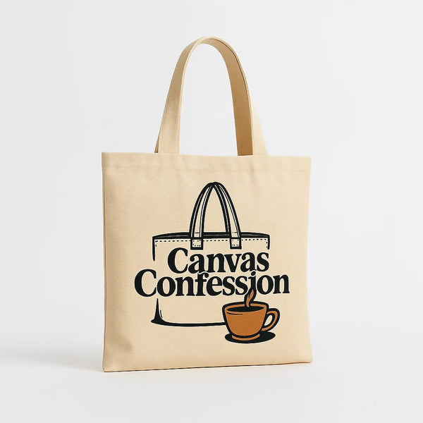 Canvas Tote Bag (Beige)